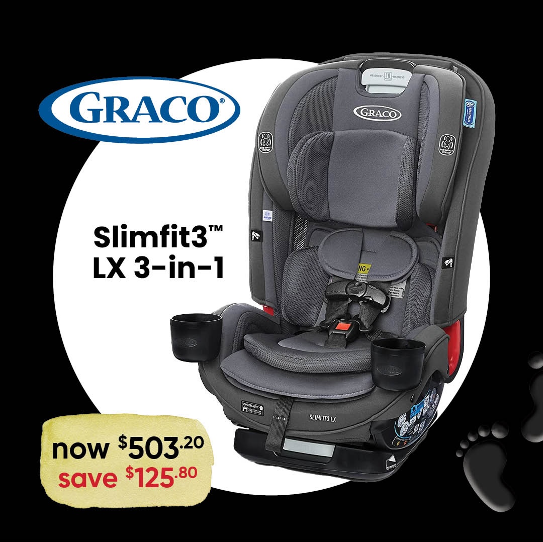 Save $125.80 on Graco SlimFit3 LX